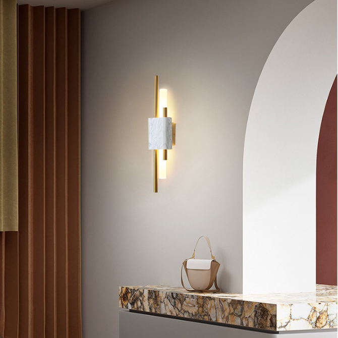 Настенный светильник CHORD H65 White by ImperiumLoft