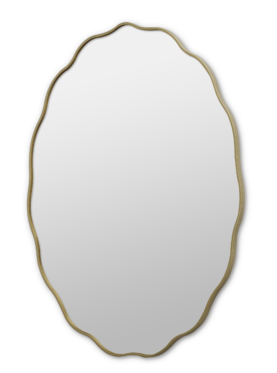 Fancy Oval Gold Зеркало в тонкой раме Smal Art-Zerkalo SM193GL