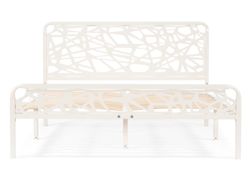 Кровать Woodville Кубо 140х200 белый 533093