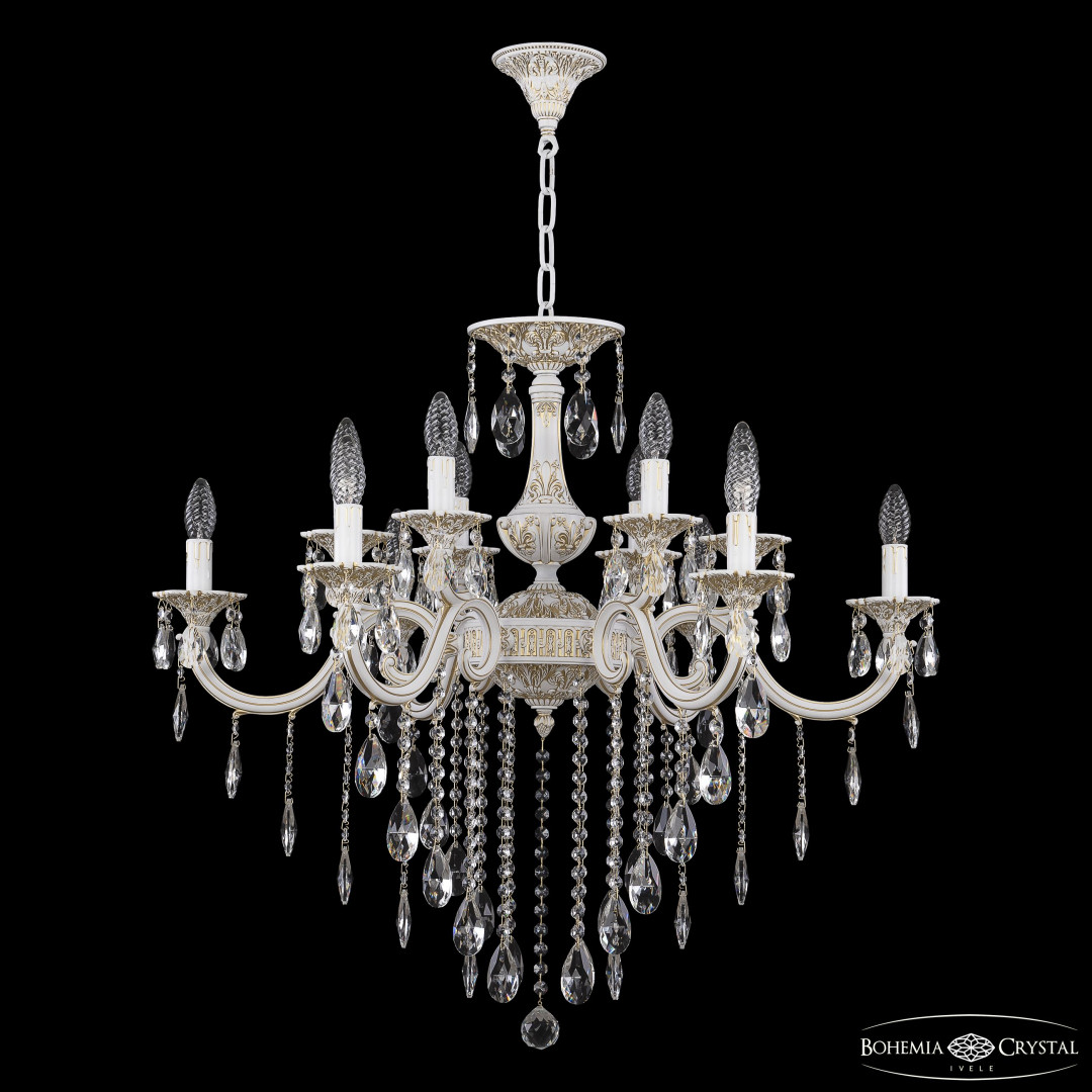 Люстра хрустальная AL78118/12/285 B WMG Bohemia Ivele Crystal