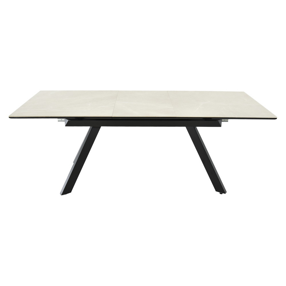 Стол Adam раскладной 140-190x90x75см, бежевый, чёрный Bradex Home RF 0418