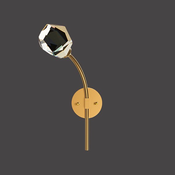 Настенный светильник CRISTEL C WALL L23 Left Brass by ImperiumLoft