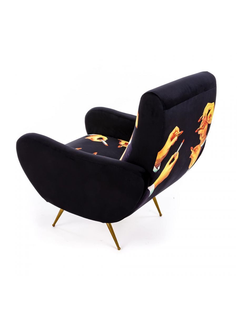 Кресло Seletti Lipstick Black 16075