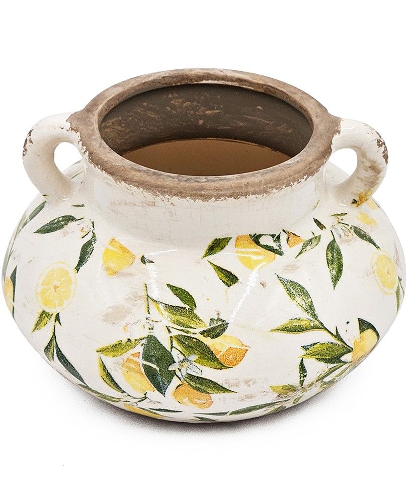 Ваза с лимонами Glasar C5614