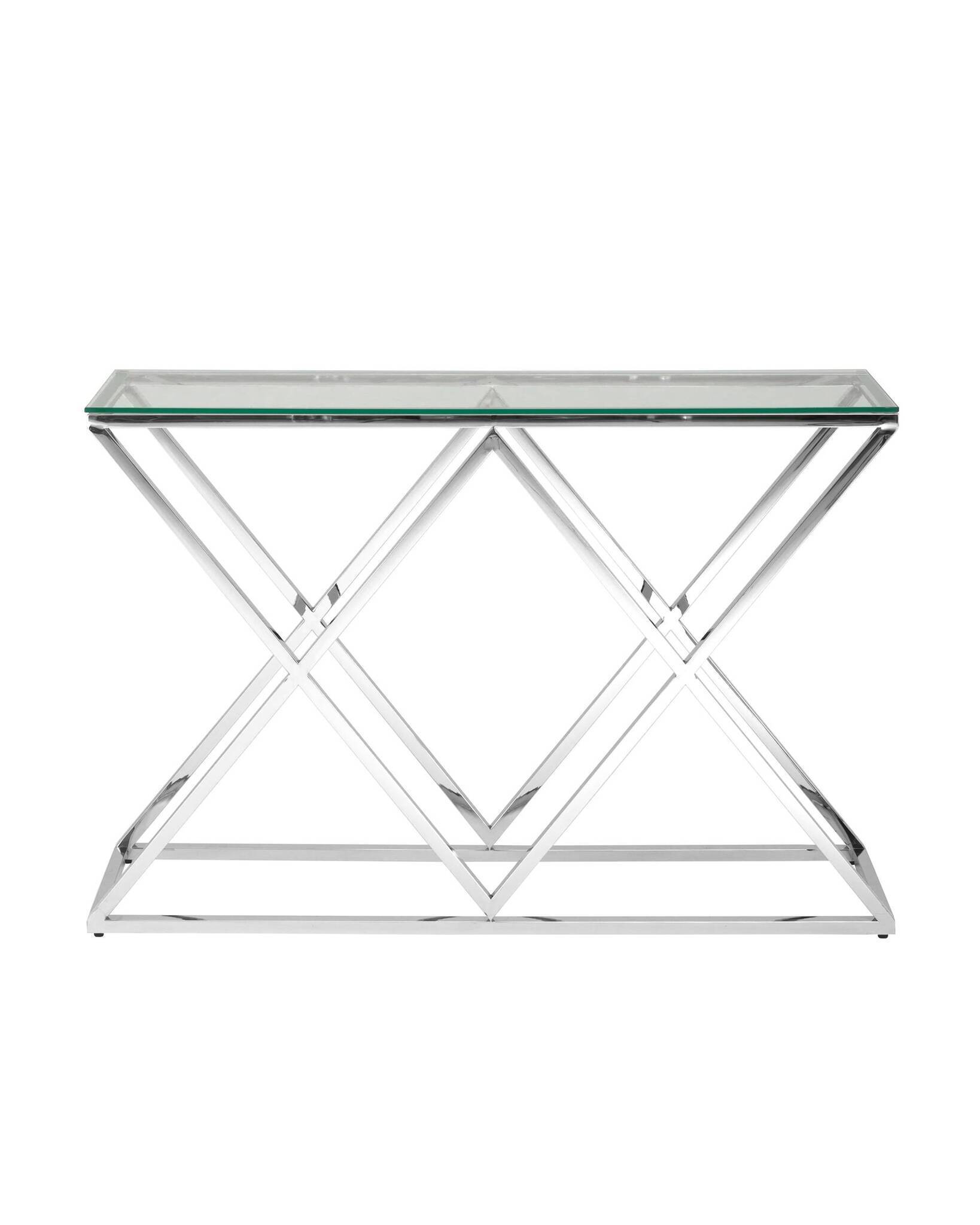 Консоль ИНСИГНИЯ 115*30 серебро Stool Group