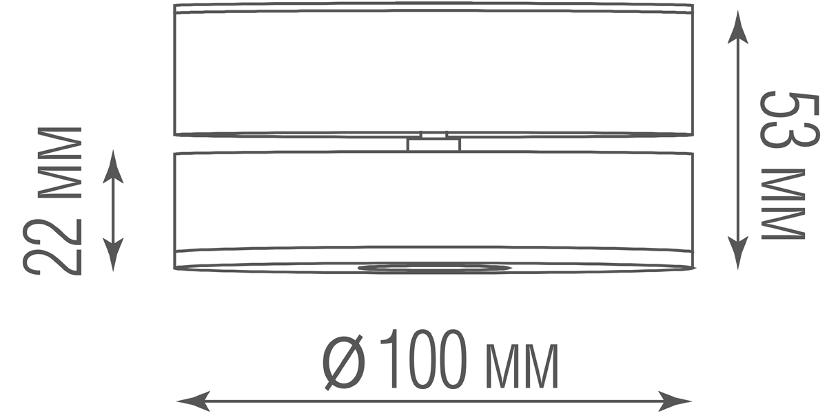 Накладной светодиодный светильник Donolux DL18962R12W1B