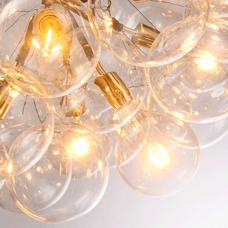 Подвесная люстра BUBBLE A L3 by ImperiumLoft