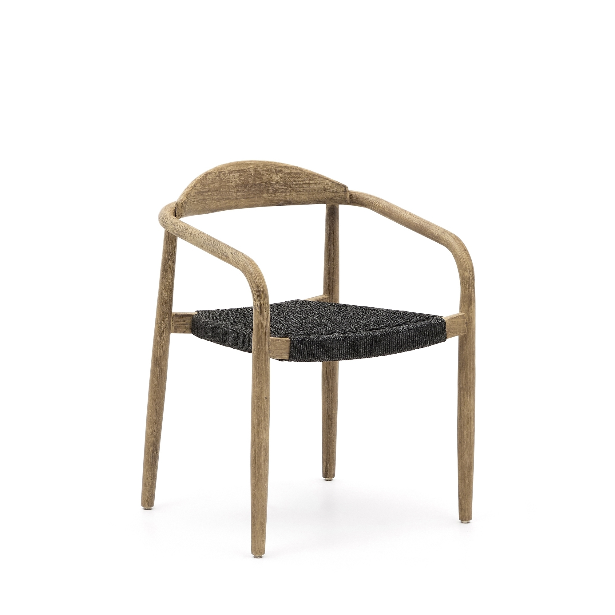 Кресло Glynis натуральный, черный La Forma (ex Julia Grup)