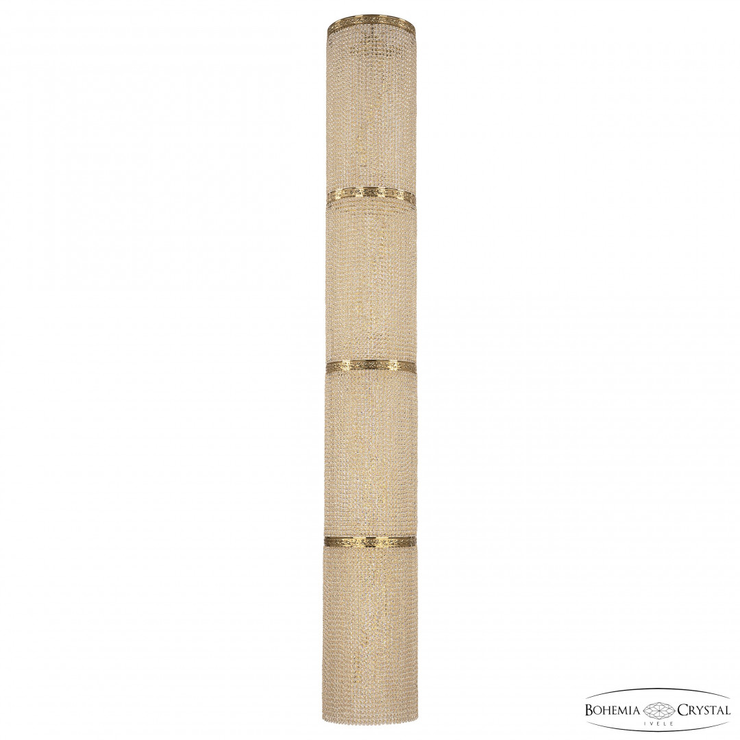 Люстра столб хрустальная 83411/40IV-300/4D G Bohemia Ivele Crystal