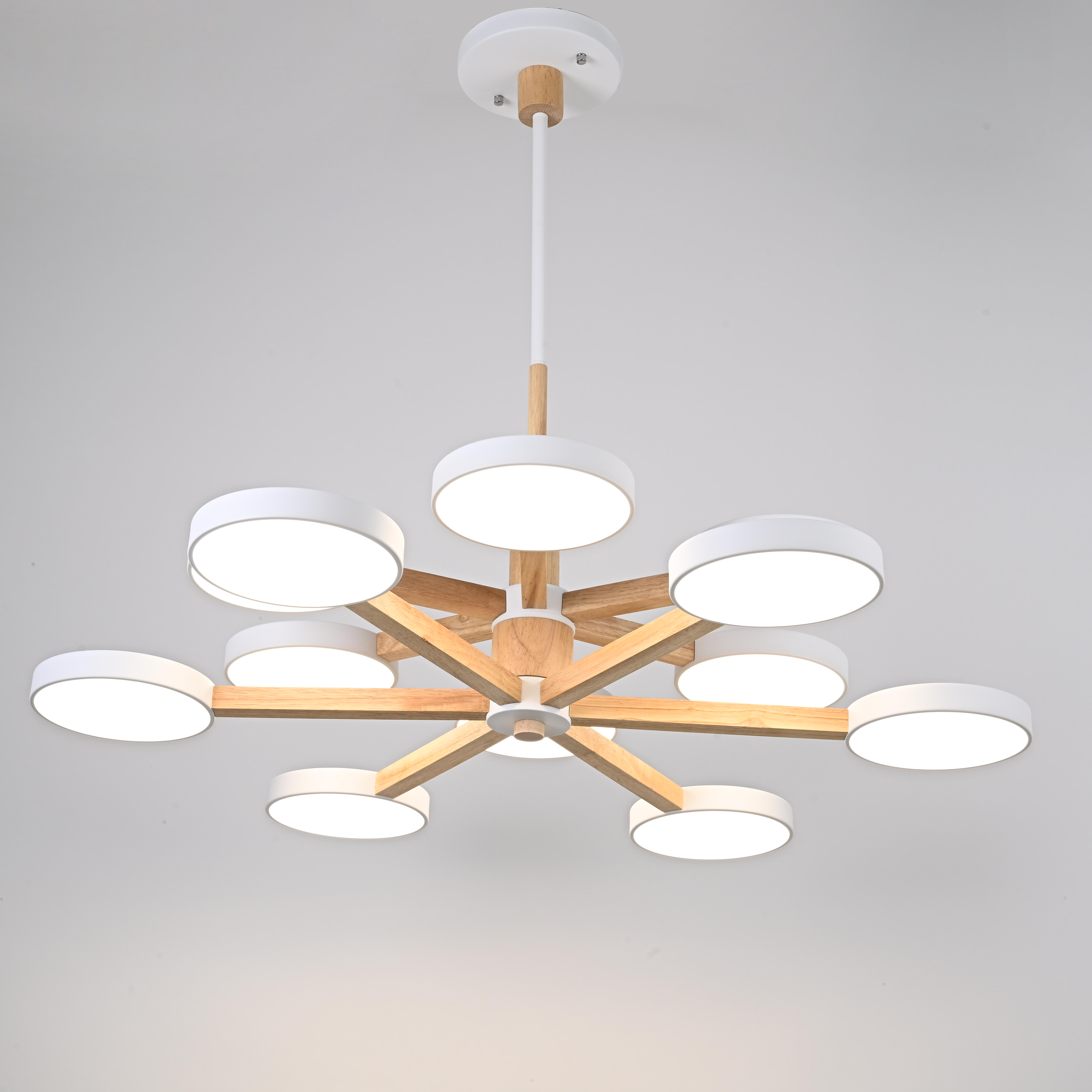 Подвесная люстра TURNA DBL L12 White by ImperiumLoft