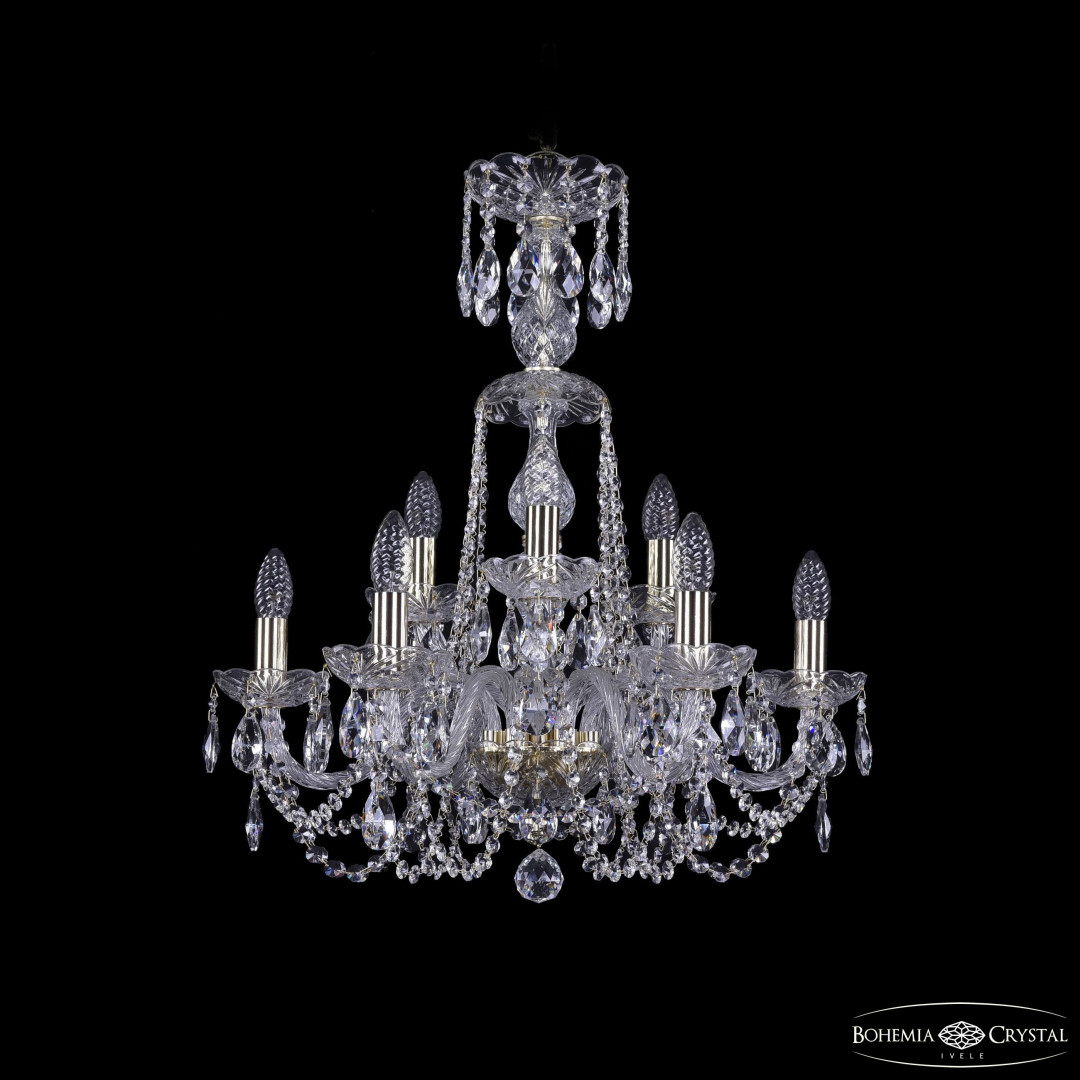 Люстра хрустальная 1402/6+3/195/XL-64 G