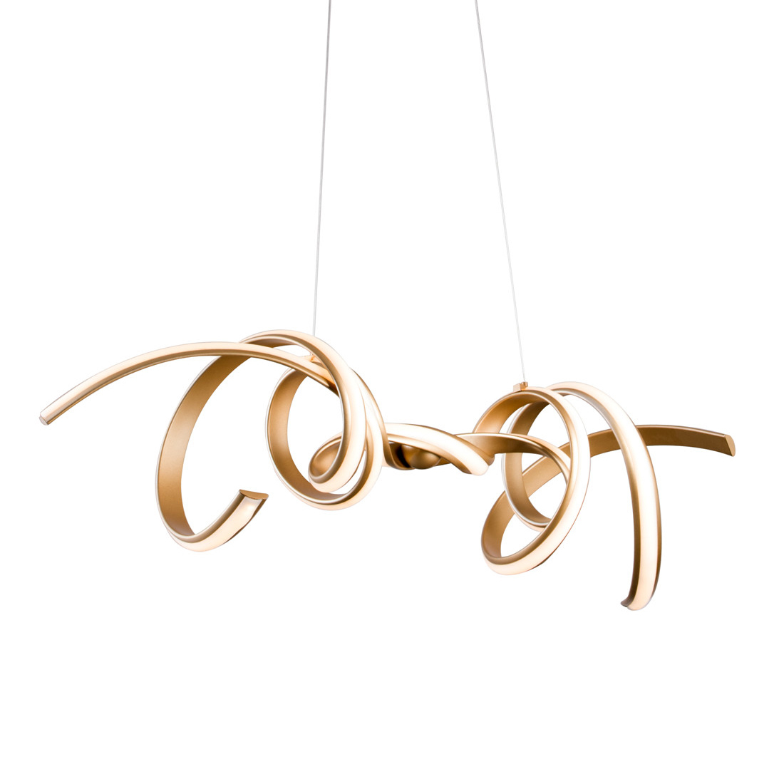 Подвесной светильник Delight Collection Fluire 2C gold