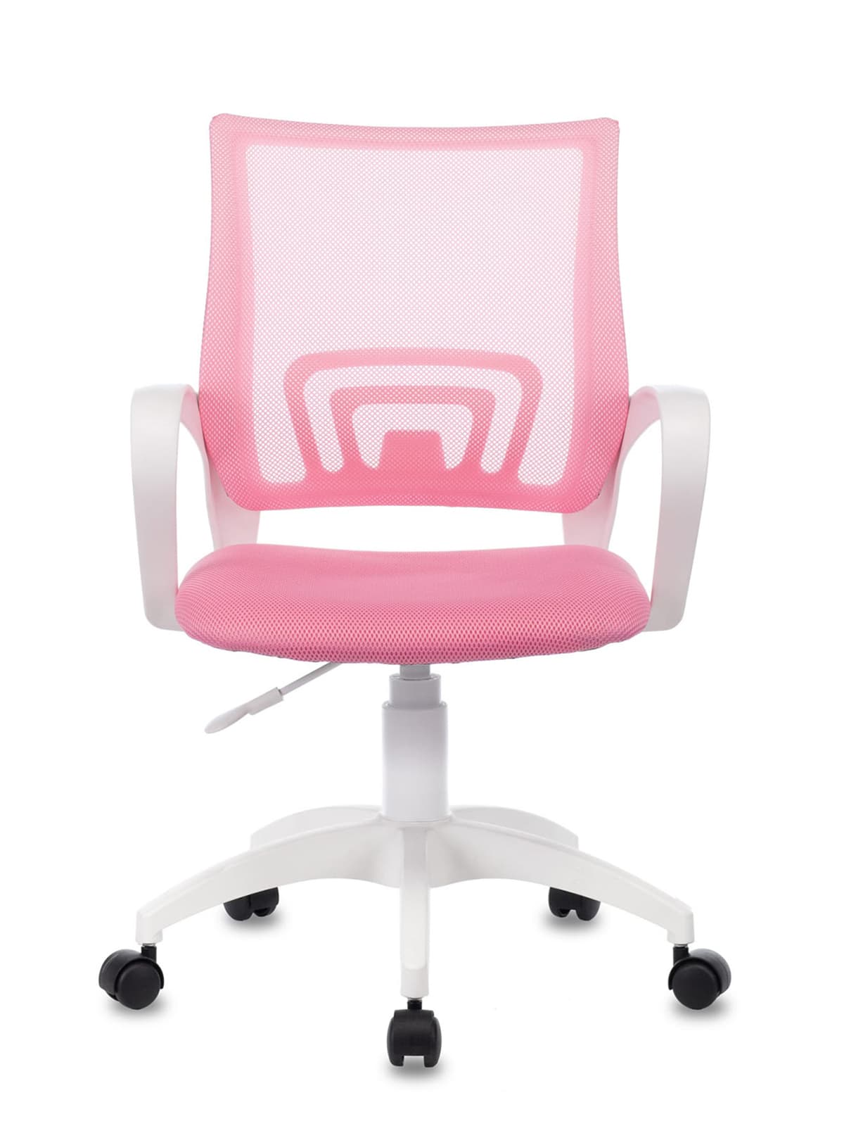 Кресло Бюрократ CH-W695NLT розовый TW-06A TW-13A сетка/ткань крестовина пластик белый Stool Group