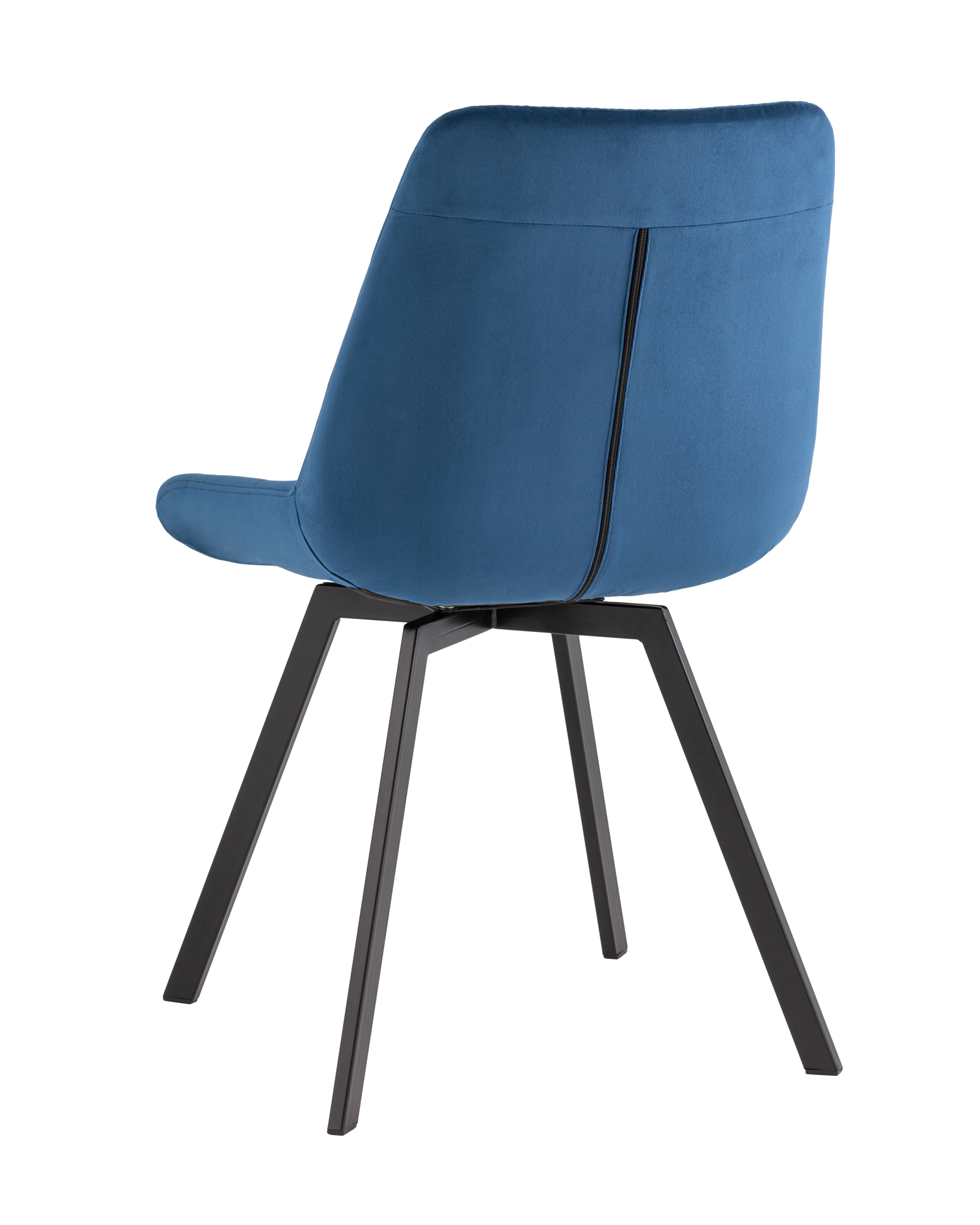 Стул вращающийся Флекс велюр синий Stool Group