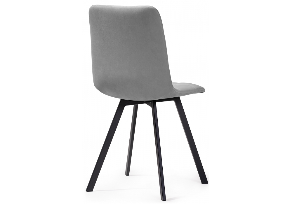 Стул Woodville Чилли светло-серый / черный 474497