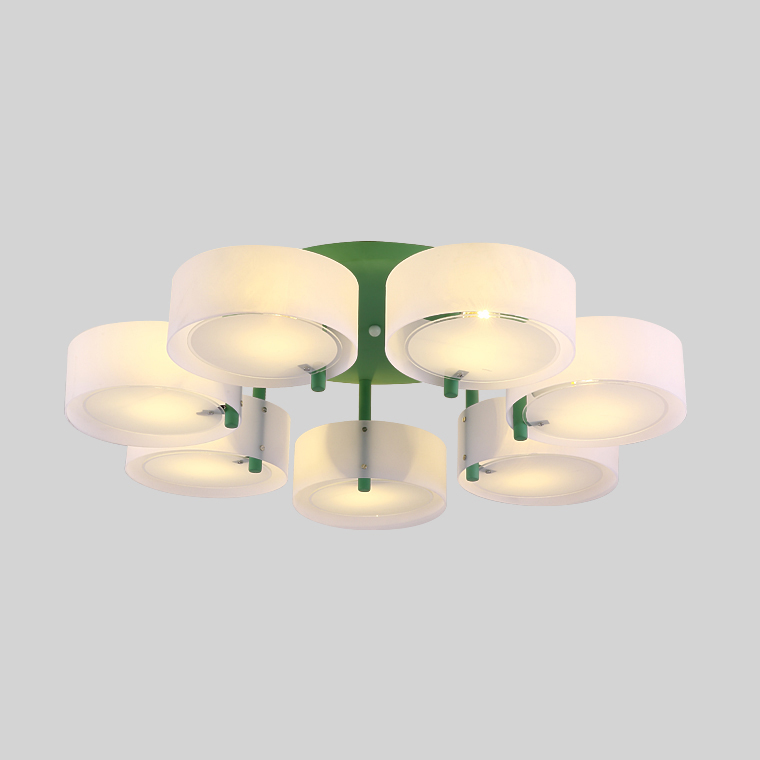 Потолочная люстра HEDDA D86 Green by ImperiumLoft