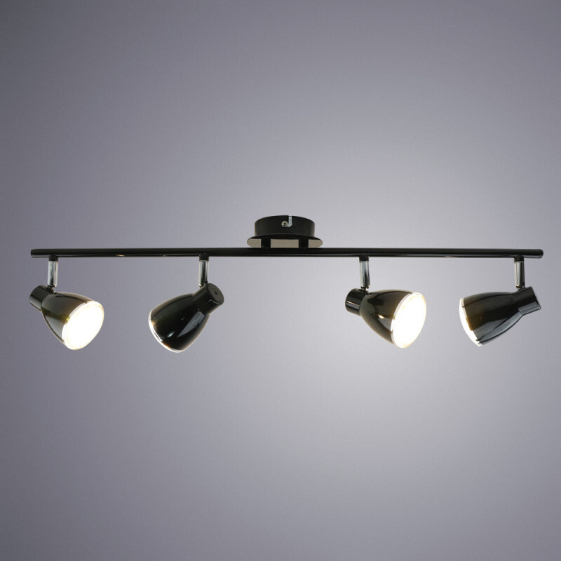 Спот Arte Lamp A6008PL-4BK