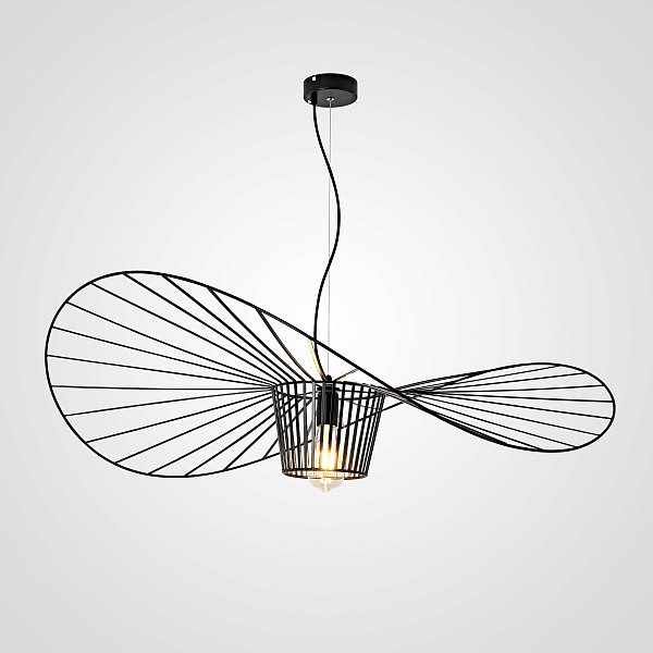 Подвесной светильник HAT D100 Black by ImperiumLoft
