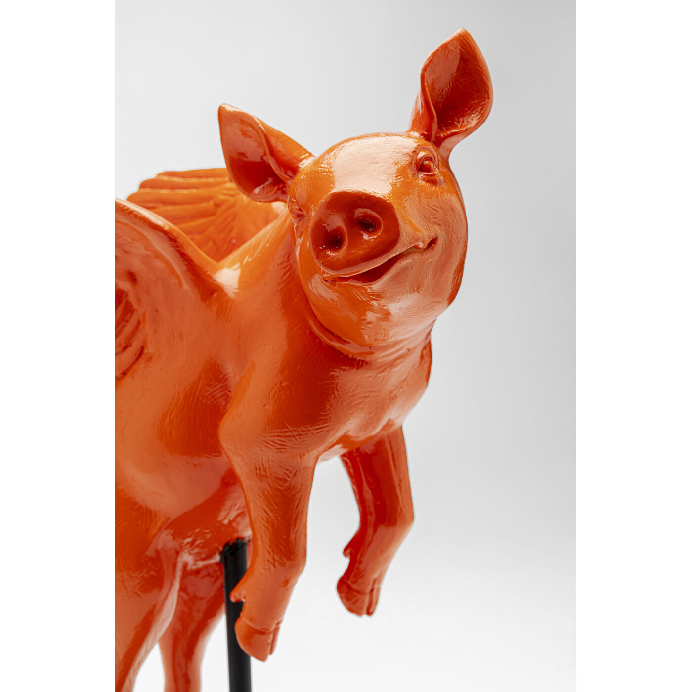 Фигура декоративная Flying Pig Orange 29cm KARE 56904