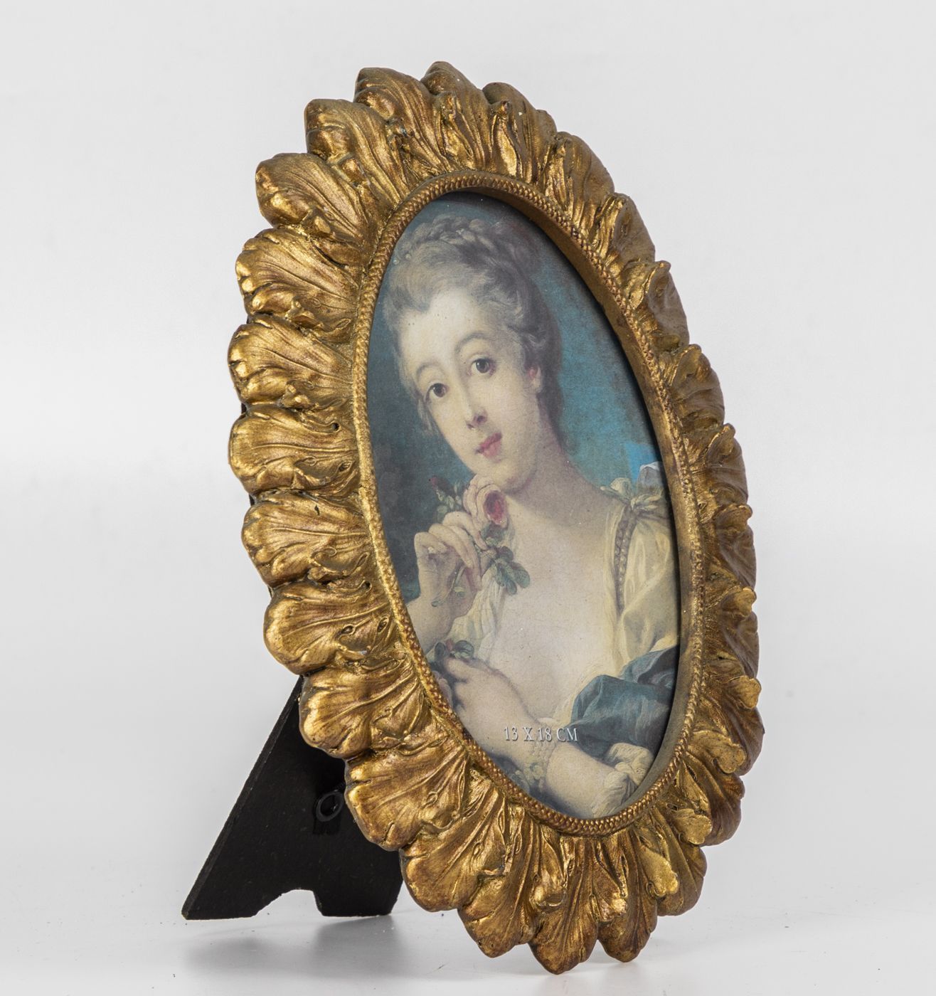 Фоторамка настольно-настенная, под старину Glasar 28-649