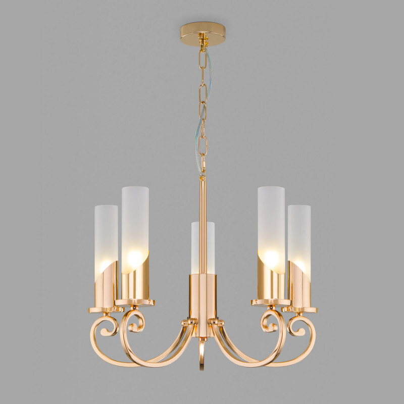 Подвесная люстра Eurosvet 60117/5 золото