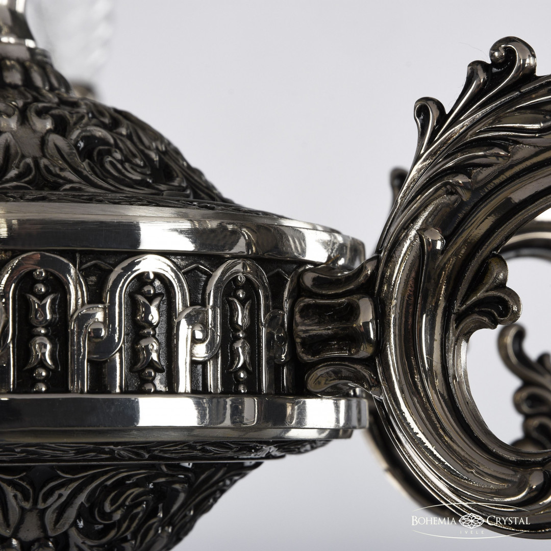 Люстра бронзовая с хрусталём 71202/6/175 NB