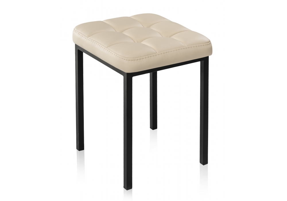 Стул Woodville Байя кожзам d1 / черный матовый 439456