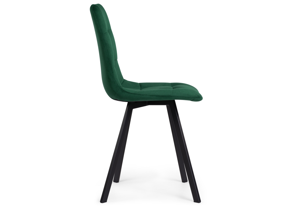 Стул Woodville Чилли  черный / зеленый 489714