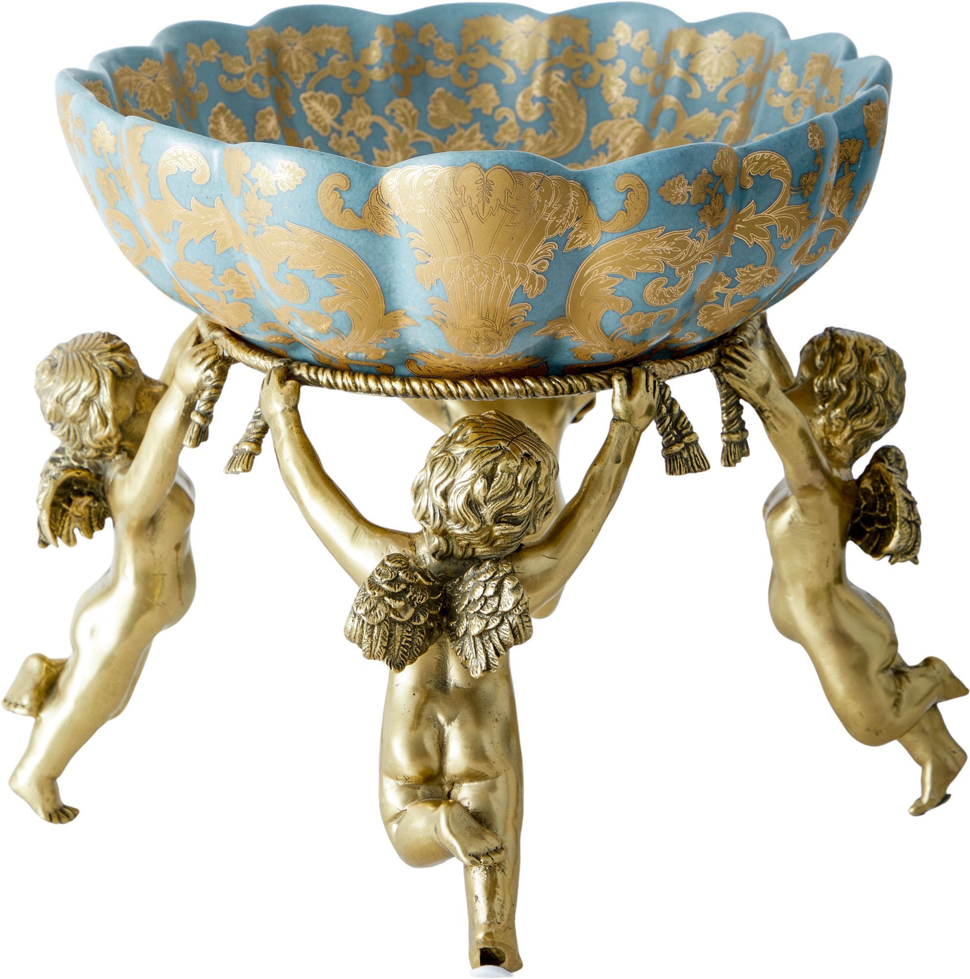 Чаша на ангелах Glasar 31G1895/D472C/NB4199