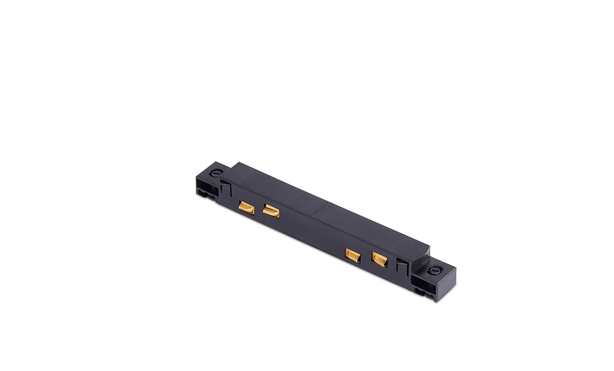 Токопроводящий прямой соединитель для подвесного/накладного/встраиваемого шинопровода Donolux Connector 180 B