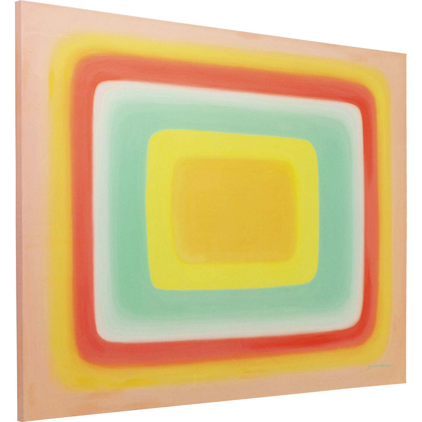 Картина Tendency Yellow 120x160cm KARE 56702