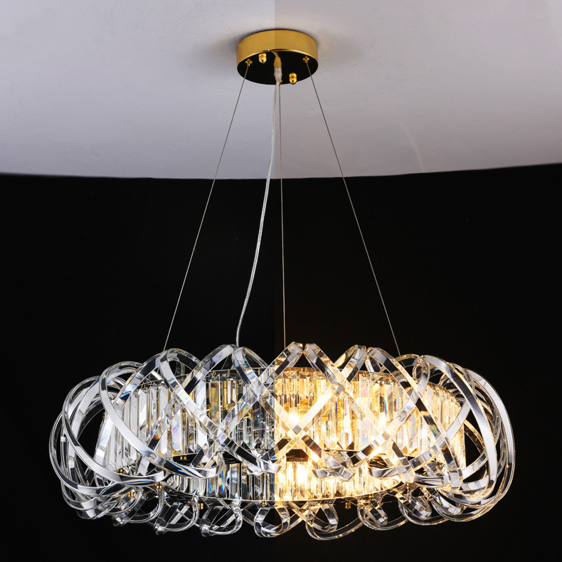 Подвесная люстра KARLENA D55 Transparent by ImperiumLoft