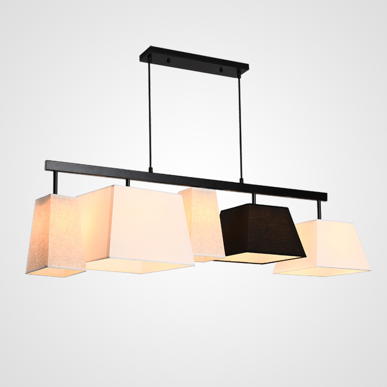 Подвесной светильник Parecchi Black L117 Round section by ImperiumLoft