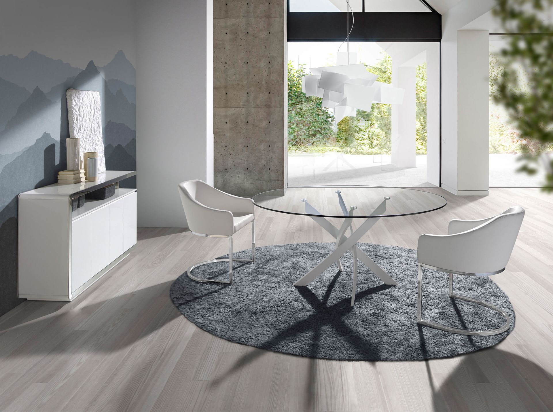 Сервант F6082 /3055 белый Angel Cerda