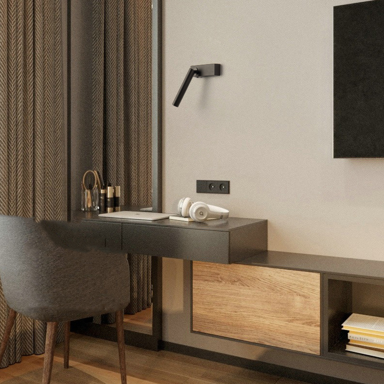Настенный светильник OLINN Right White by ImperiumLoft