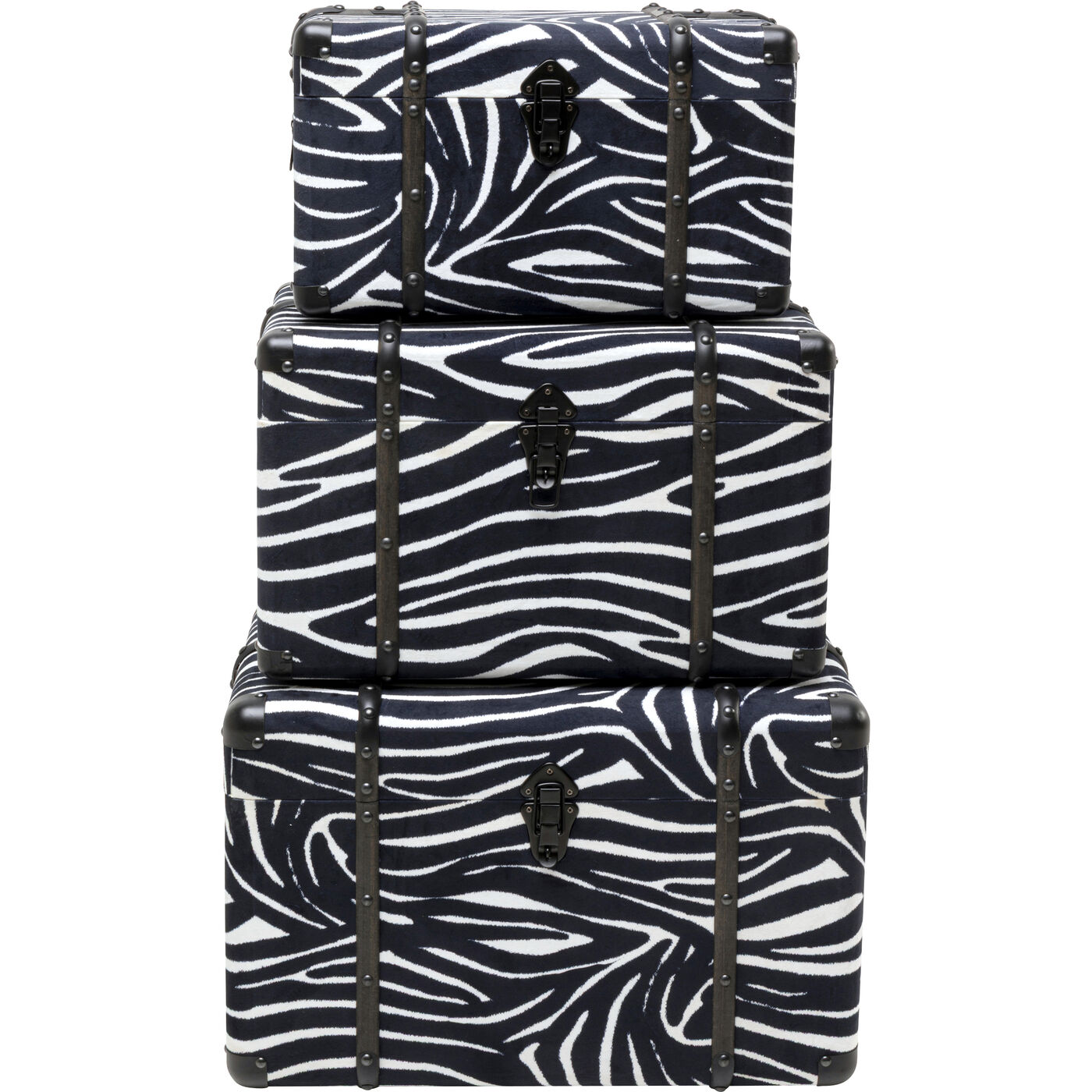 Шкатулка Wild Animal Zebra (3/Set) KARE 71235