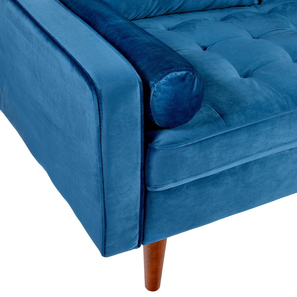 Диван Scott двухместный синий Bradex Home FR 0475