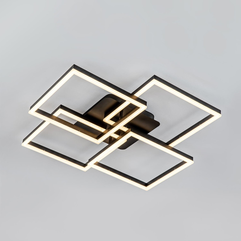 Накладная люстра LED4U L11050-4 BK