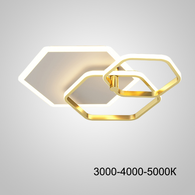 Потолочный светильник EDGON S Brass Трехцветный свет by ImperiumLoft