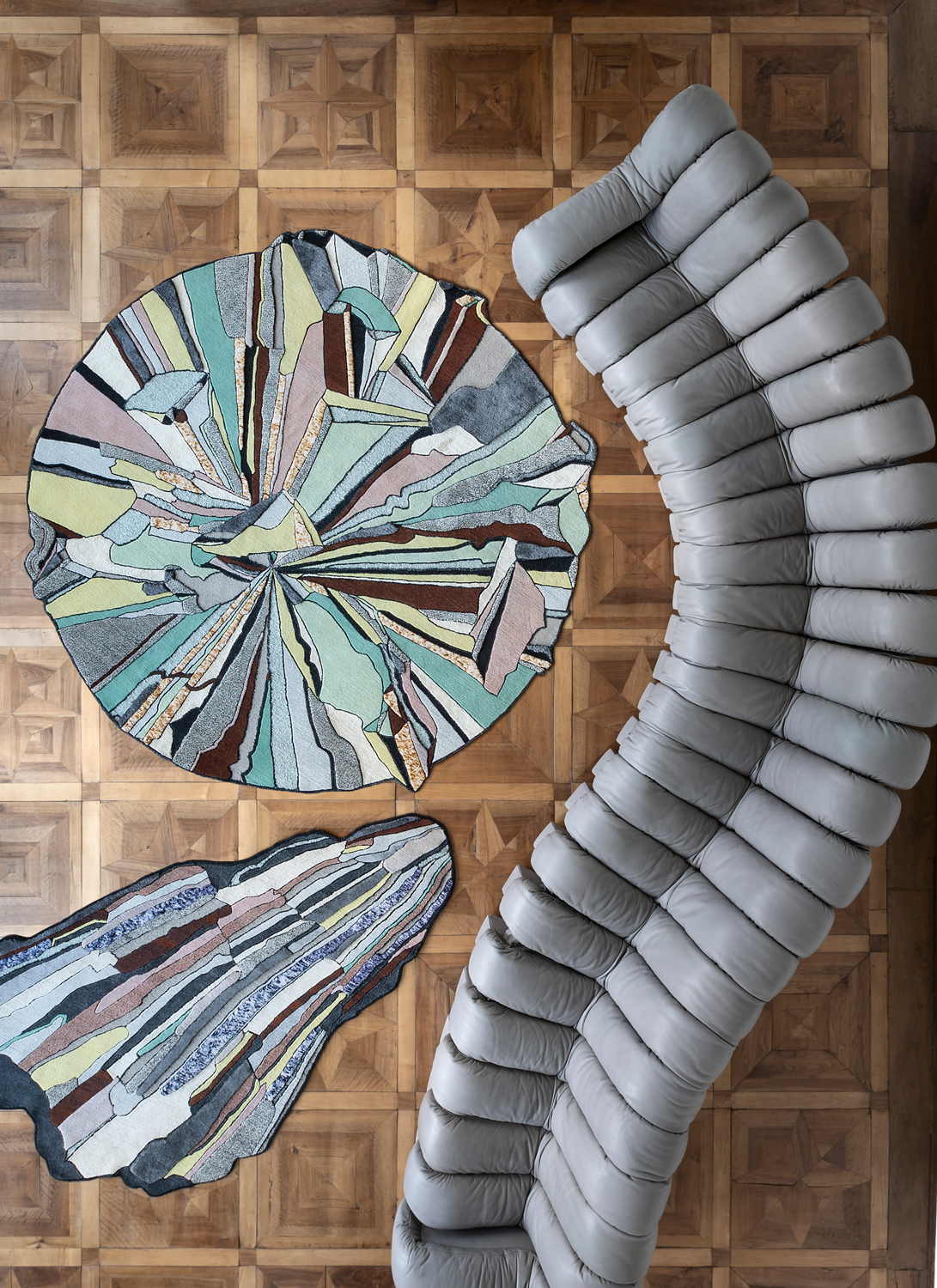 Ковер CC-TAPIS Super Fake Rock Moon