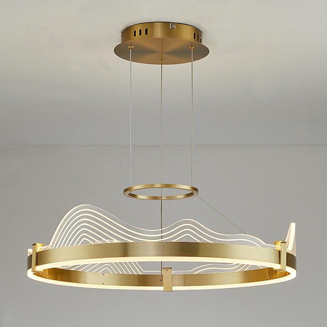 Подвесная люстра DIGNITY D80 Brass by ImperiumLoft