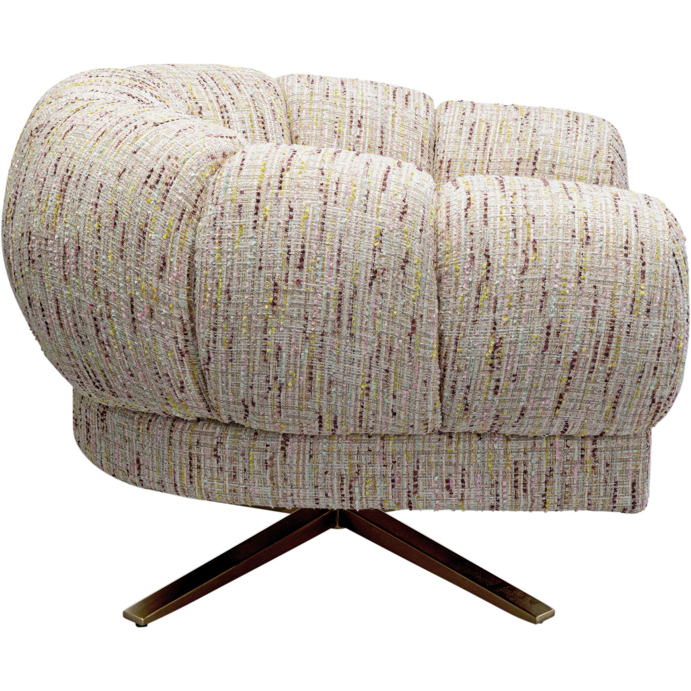 Кресло вращающееся Janno Beige KARE 87893