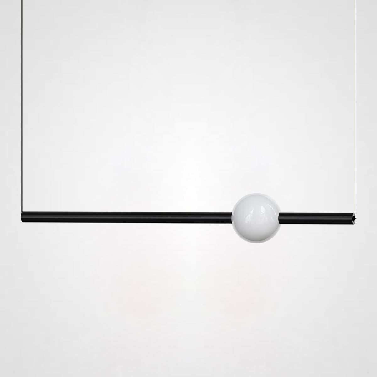 Подвесной светильник broom ORION GLOBE LIGHT Black C L910 by ImperiumLoft