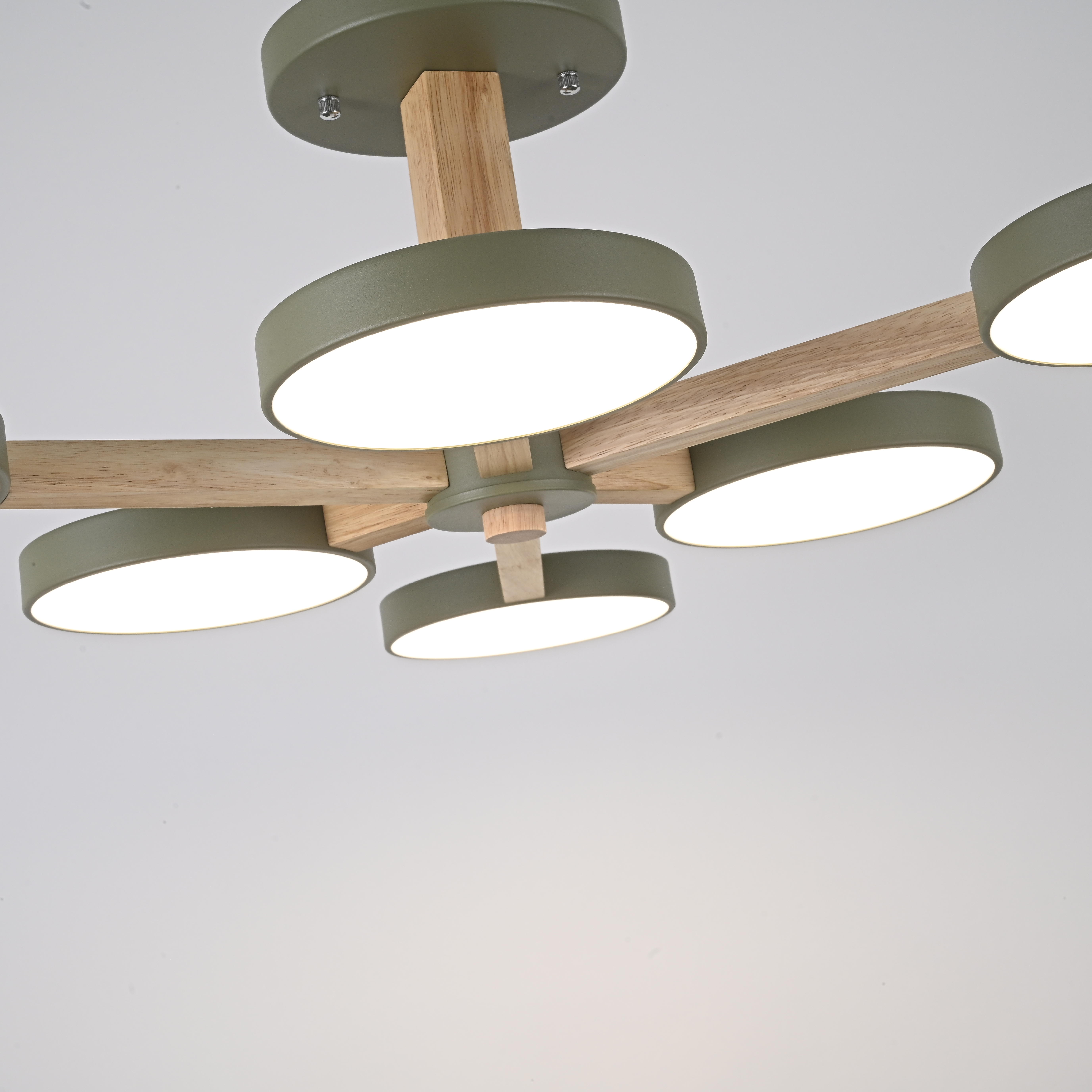 Потолочный светильник TURNA L6 Khaki by ImperiumLoft