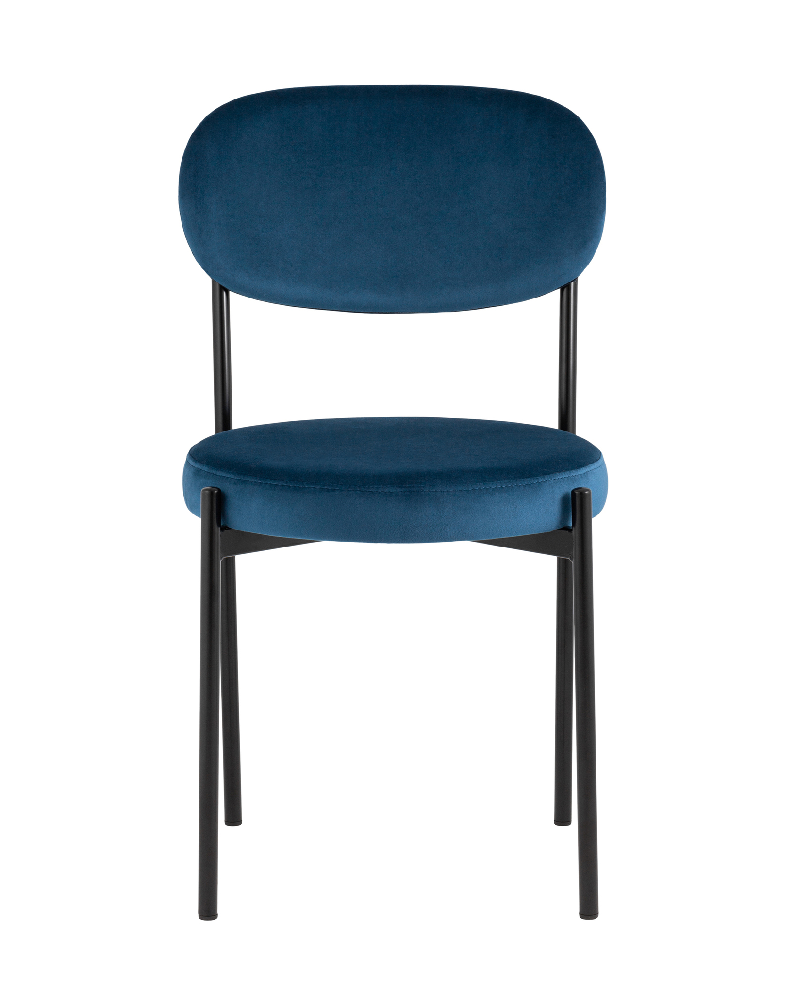Стул Бриф велюр синий Stool Group