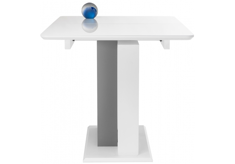 Стол Woodville Санса белая шагрень / белый 462081