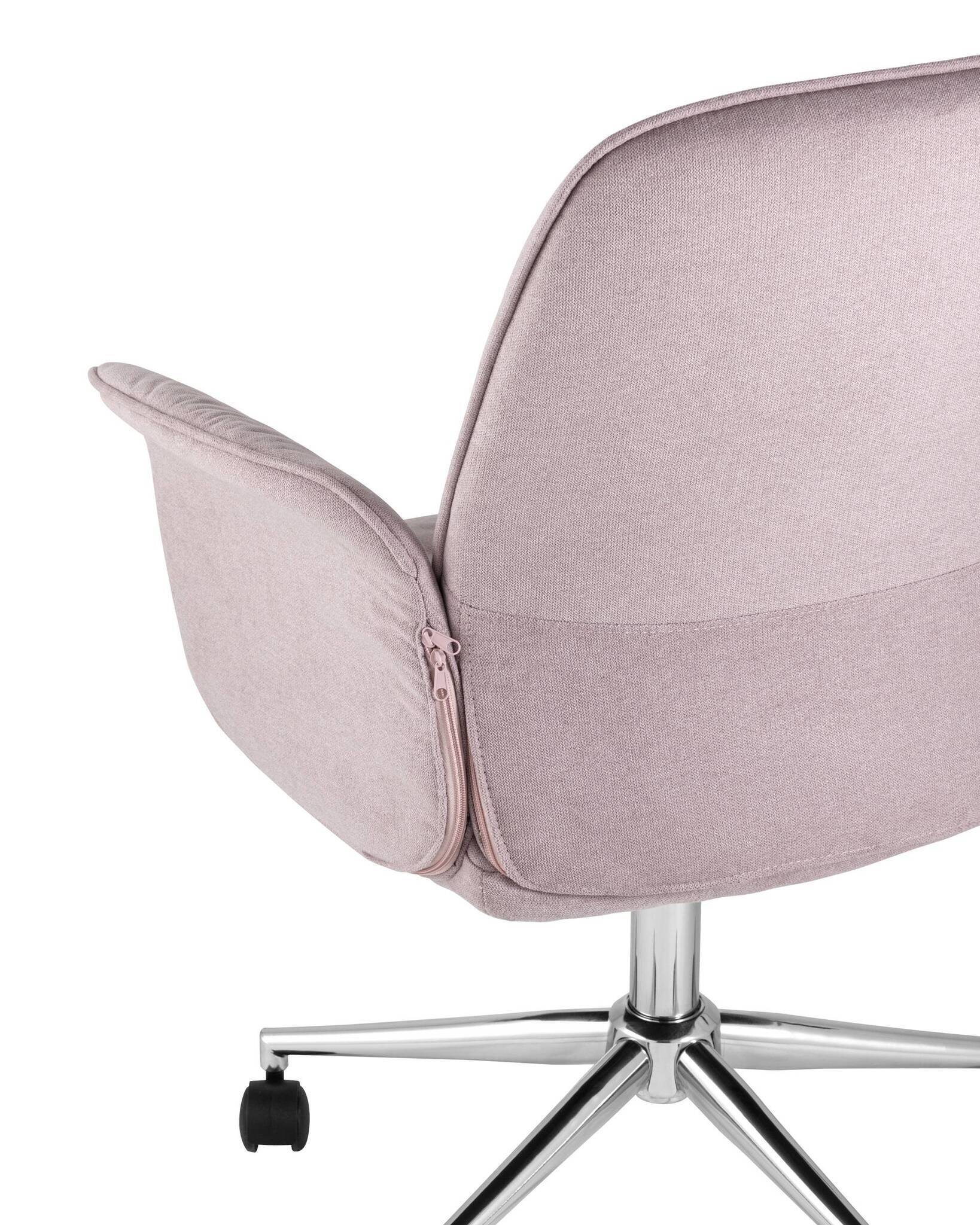 Стул офисный Simona розовый Stool Group