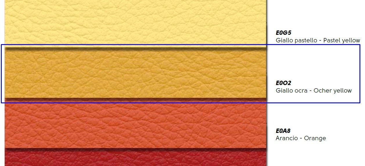 Журнальный стол Midj Bloom H40 Ocher/ocher T2041D70