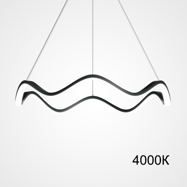 Подвесная люстра DOLORES L50 Black 4000К by ImperiumLoft