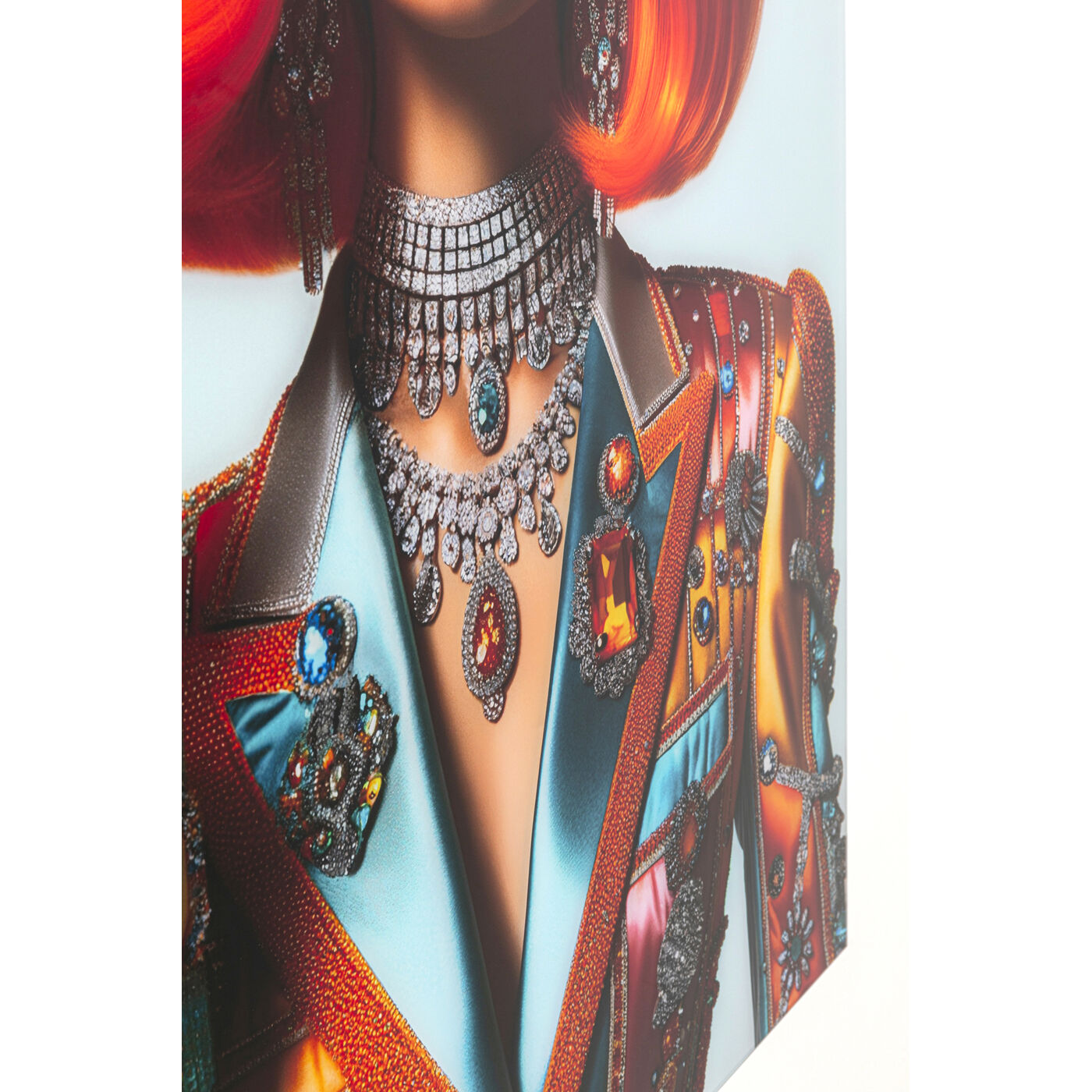 Картина стеклянная Muse Posh 100x100cm KARE 57678